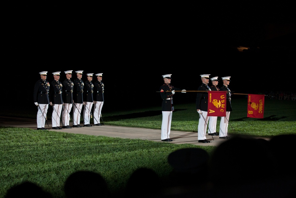 Evening parade