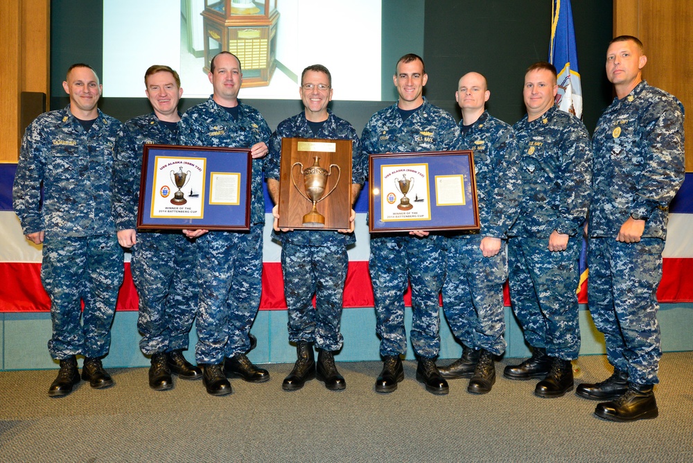 USS Alaska receives Battenberg Cup