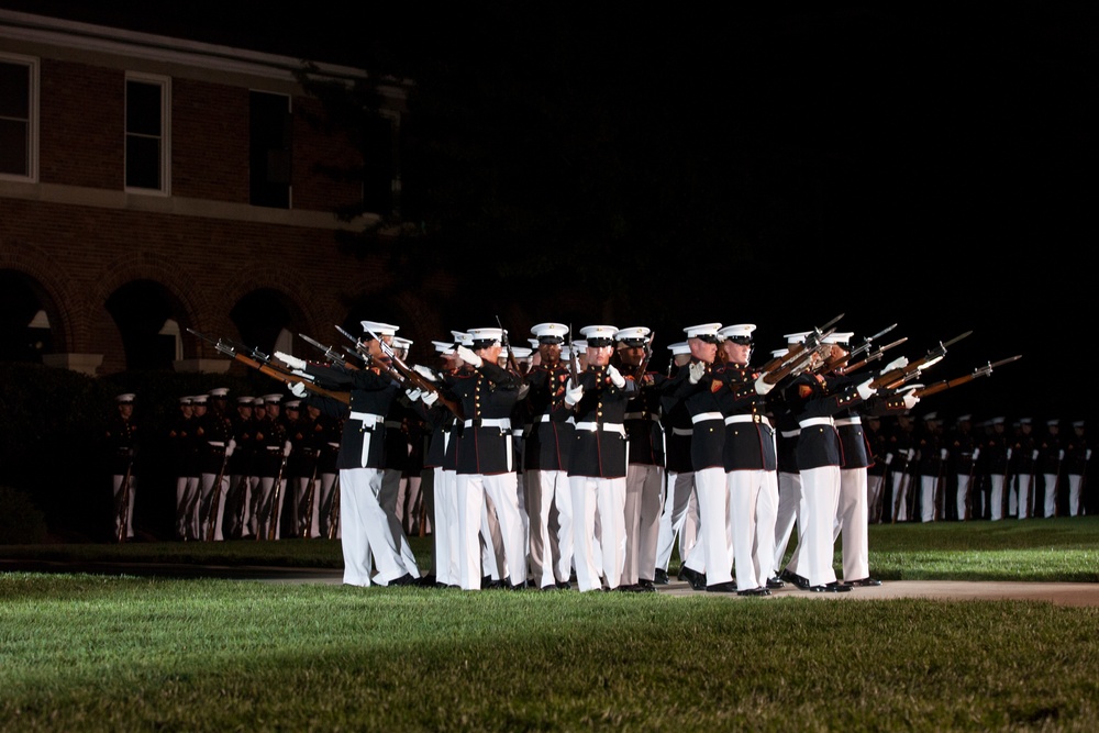 Evening parade