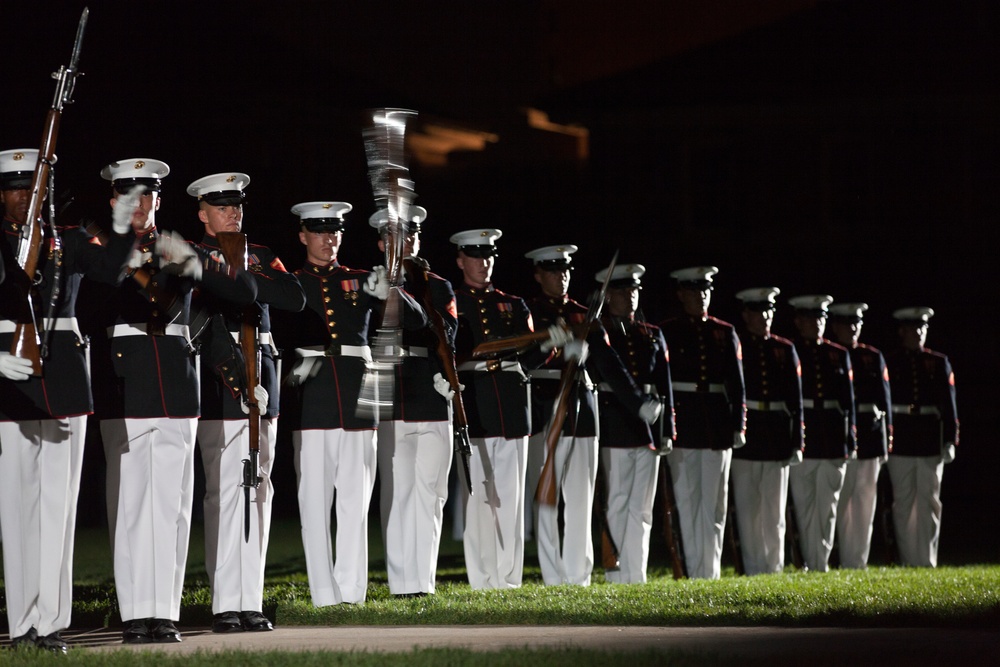 Evening parade