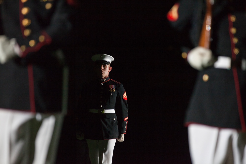 Evening parade