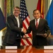 Secretary of defense hosts honor cordon for Indonesian MoD