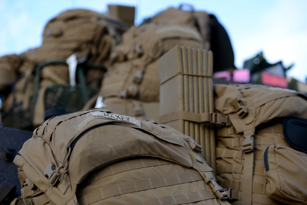 U.S. Marines Convoy from Rota to Almeria, Spain during Trident Juncture 2015