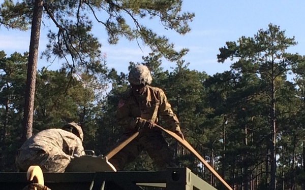 127th Quartermasters purify Fort Jackson water