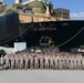 U.S. Marines Group Photo on the Pier, Naval Station, Rota, Spain