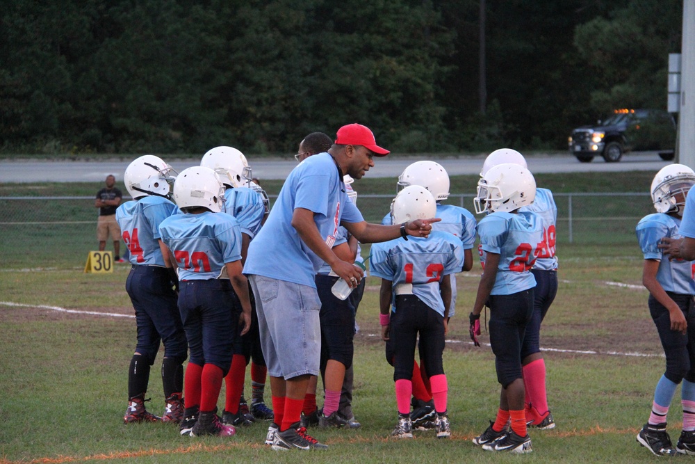 Fort Bragg leaders give back to local community through coaching