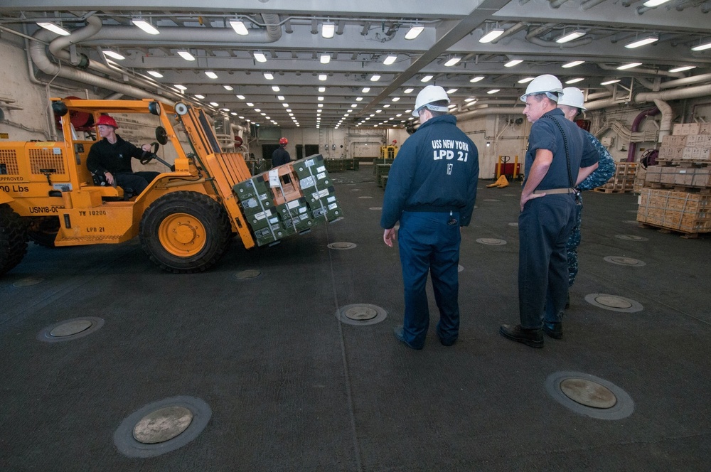 Offload evolution USS New York (LPD 21)