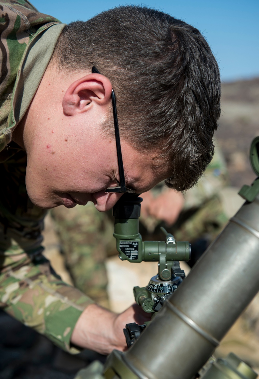 EARF team weapons and mortar training