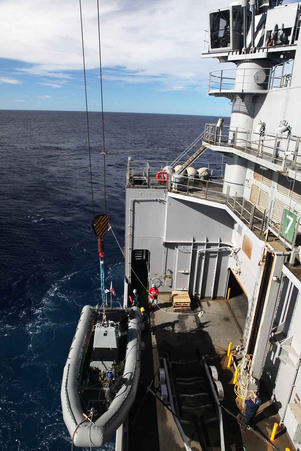 Sea Services team participates in maritime security with Pacific Island partners during KOA MOANA 15-3