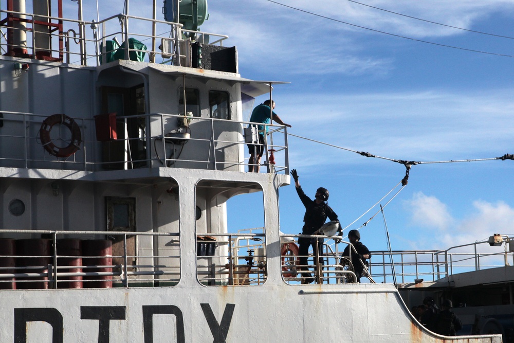 Sea Services team participates in maritime security with Pacific Island partners during KOA MOANA 15-3