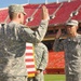 Kansas City Chiefs reenlistment ceremony takes place on Arrowhead Stadium field