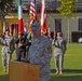 Patch ceremony for Brig. Gen. Jon A. Jensen, Caserma Ederle, Vicenza, Italy