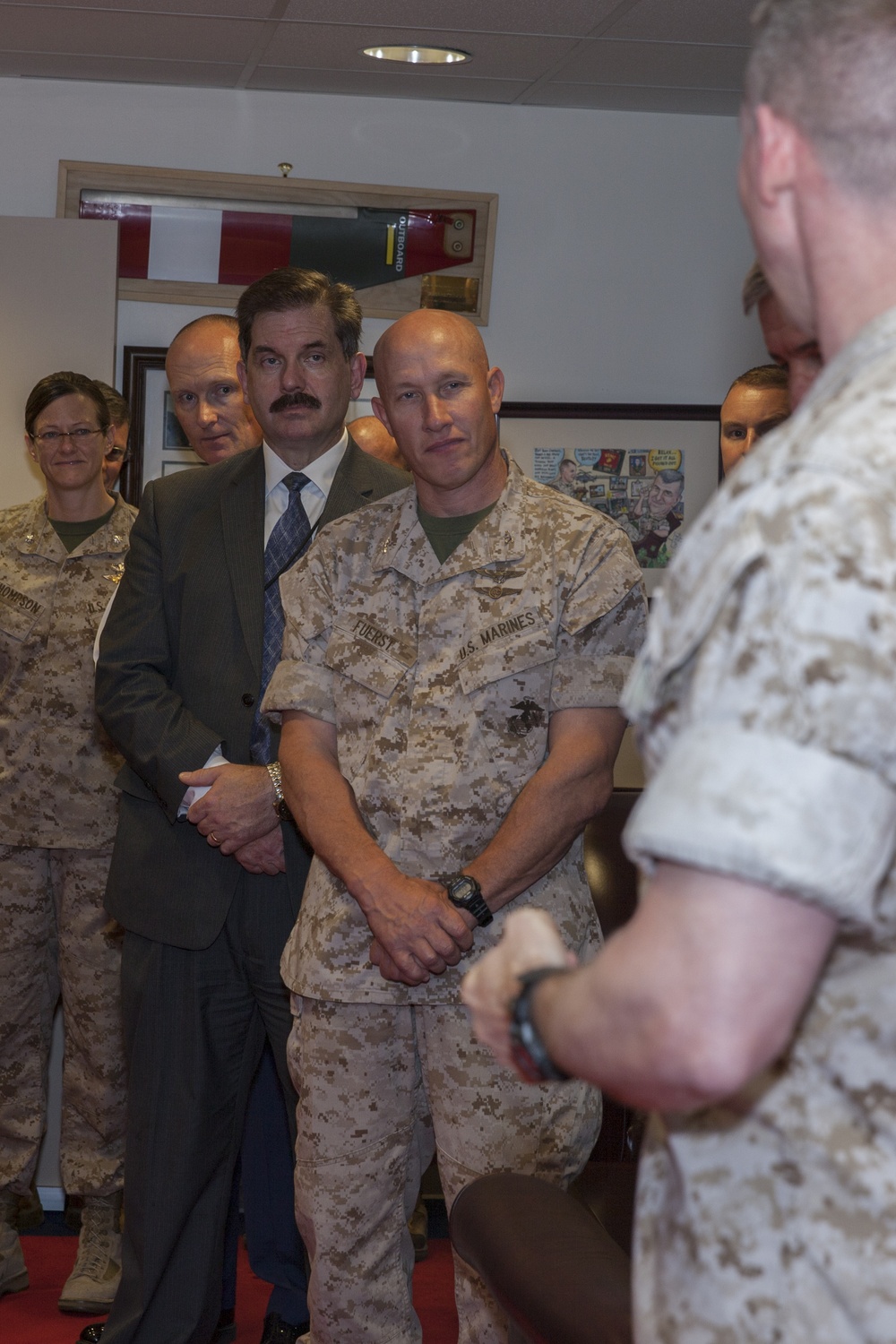 Lt. Col. Robert A. Freeland's Promotion Ceremony