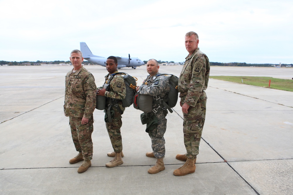 USACAPOC conducts C-27 familiarization jump