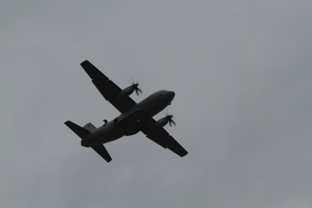 USACAPOC conducts C-27 familiarization jump