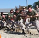 Marines, Sailors test their strength during the 2015 CFC Tug-of-War Tournament