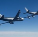 KC-135 refuels