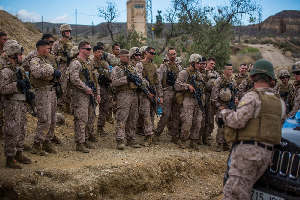 4th LAR Conducts Live Fire Drills in Spain