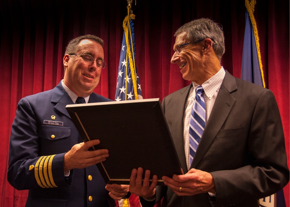 White House Office of National Drug Control Policy awards crew of Coast Guard Cutter Boutwell