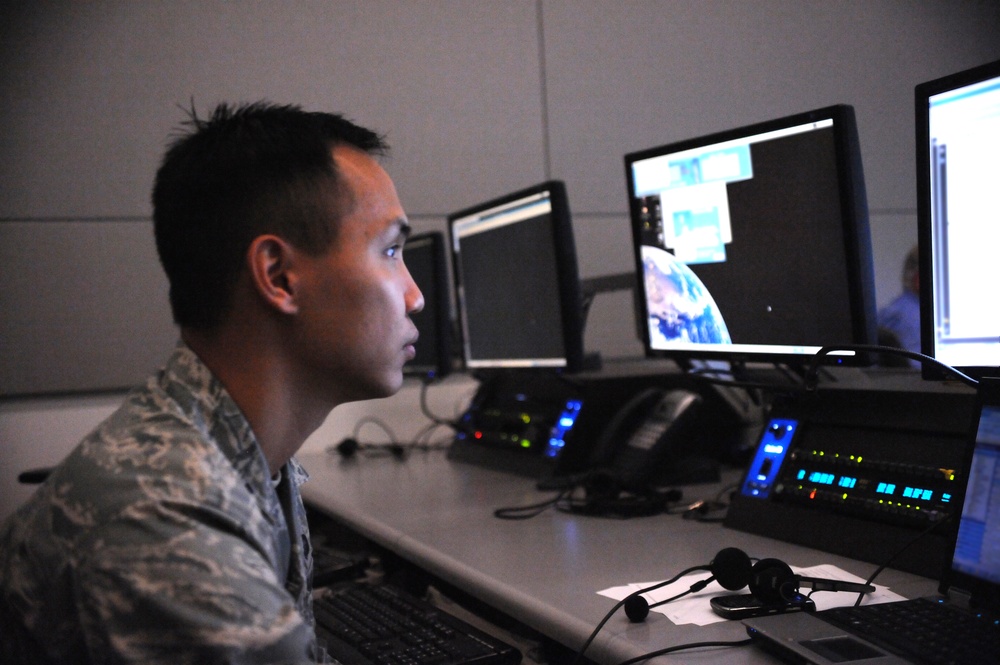 SMC Airmen Support Launches from the STARS Room at the Aerospace Corporation Facility in El Segundo