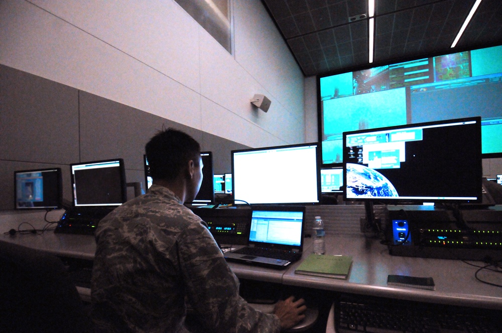 SMC Airmen Support Launches from the STARS Room at the Aerospace Corporation Facility in El Segundo