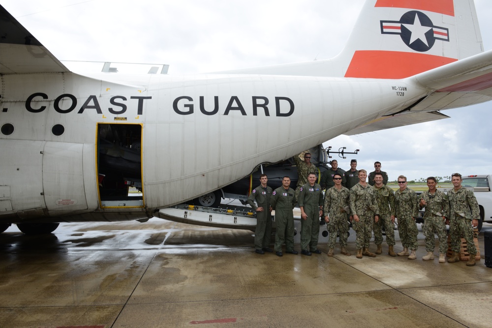 Coast Guard assists Navy Honolulu divers with logistics for training evolutions