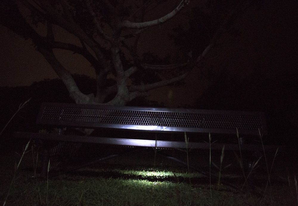 Families on Okinawa attend Marine Corps Community Services Spooky Sites Tour