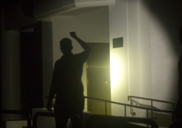 Families on Okinawa attend Marine Corps Community Services Spooky Sites Tour