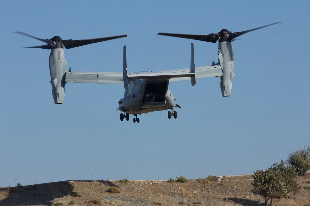 26th Marine Expeditionary Unit amphibious raid during Exercise Egemen