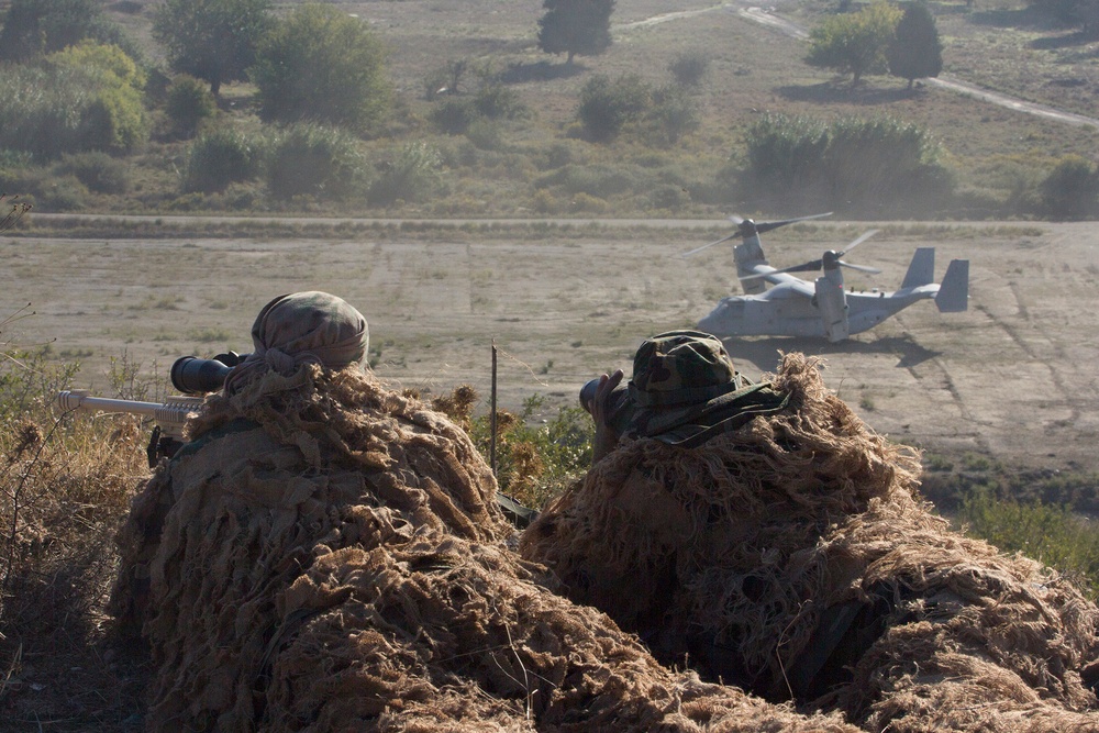 26th Marine Expeditionary Unit amphibious raid during Exercise Egemen
