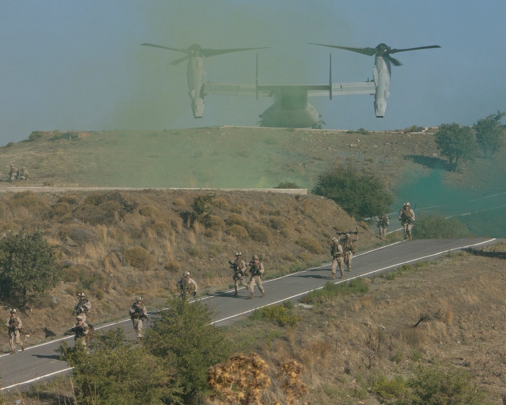 26th Marine Expeditionary Unit amphibious raid during Exercise Egemen
