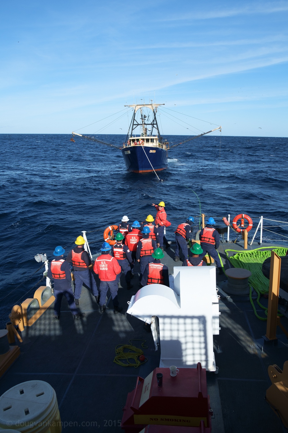 Coast Guard Cutter Campbell returns to port after North Atlantic Patrol