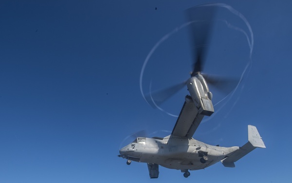 MV-22 Landing