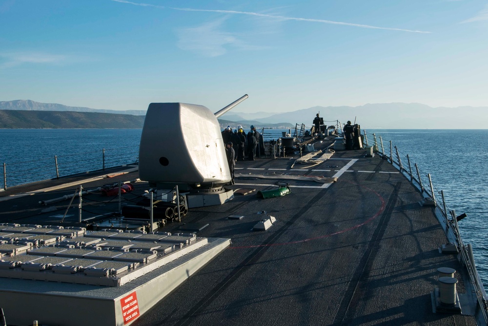 USS Porter operations