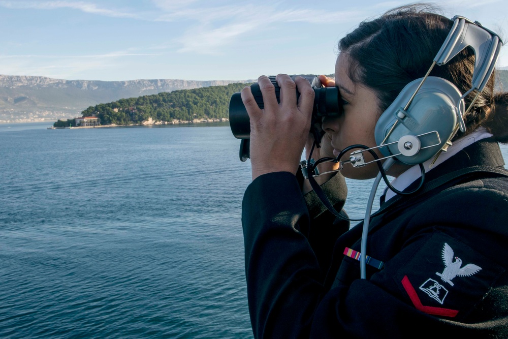 USS Porter operations