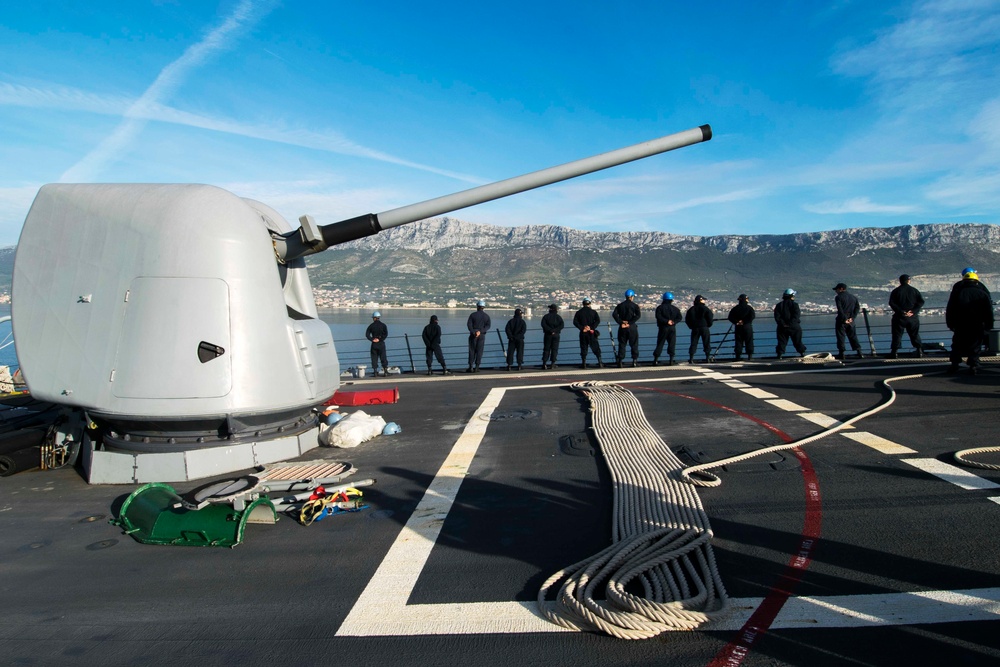 USS Porter operations