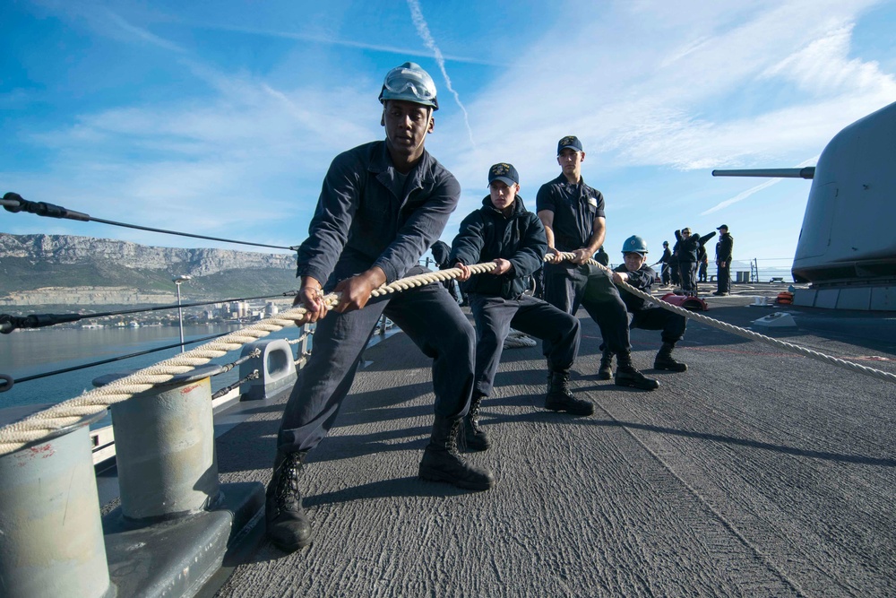 USS Porter operations