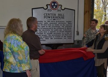 Center Hill historical marker dedicated