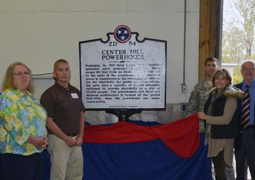Center Hill historical marker dedicated