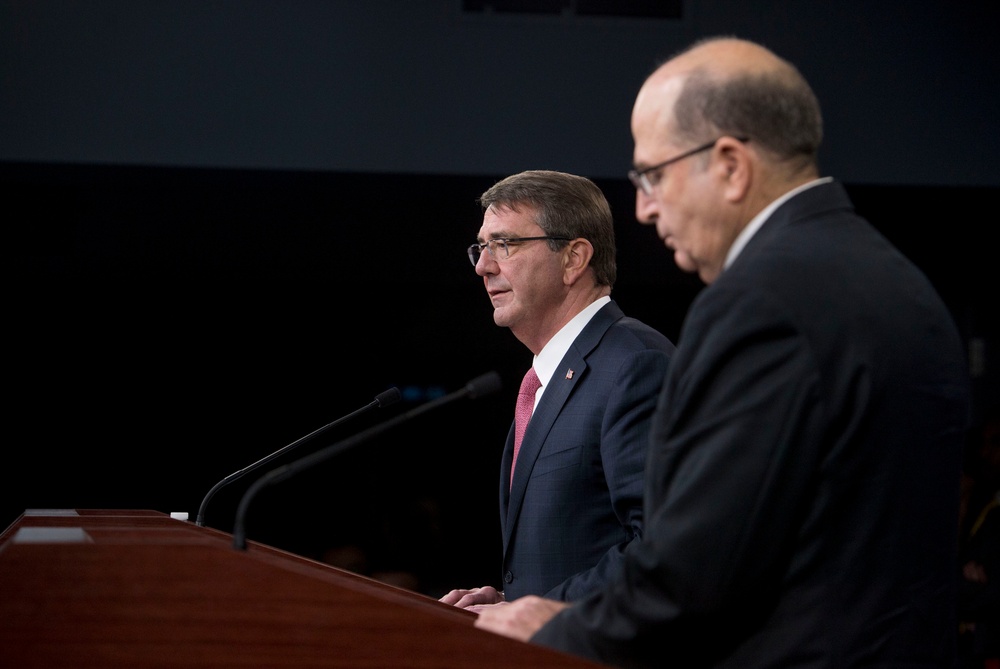 Secretary of defense, Israeli MoD press brief