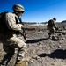 Marines with Alpha Company, 1/8 fire away during company attack