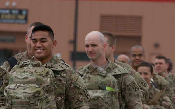 10th Mountain Division Soldiers deploy in Support of Operations Freedom’s Sentinel