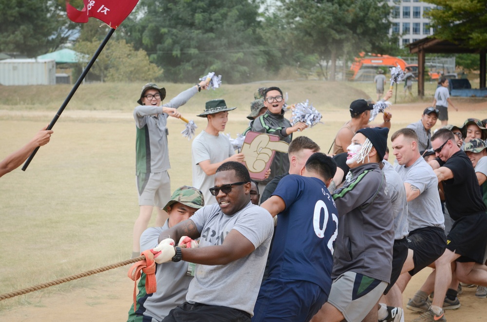 US, ROK Soldiers build friendship through sports