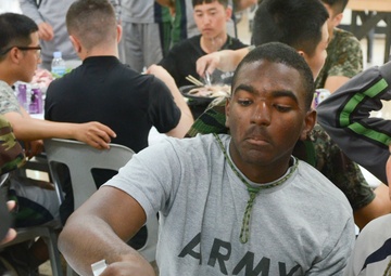 US, ROK Soldiers build friendship through sports