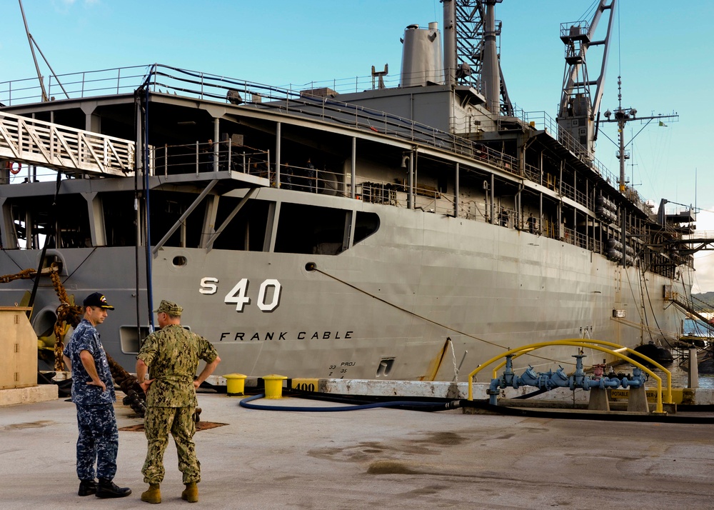 USS Frank Cable activity