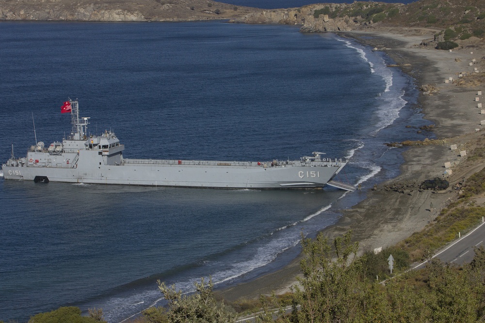 26th Marine Expeditionary Unit amphibious raid during Exercise Egemen