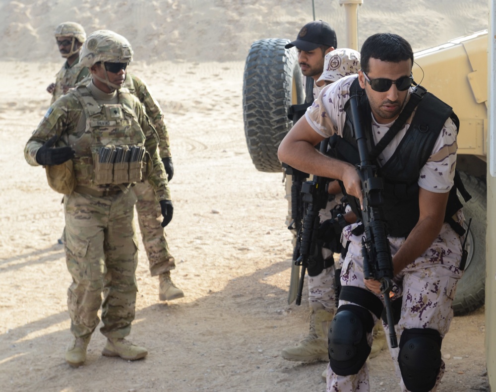 Elite Kuwaiti force trains with US Army Central