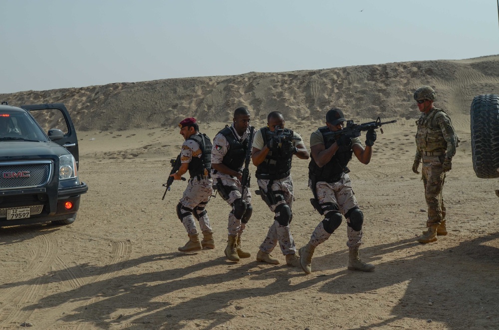 Elite Kuwaiti force trains with US Army Central