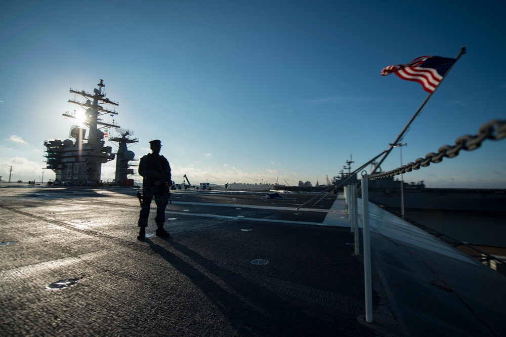 USS Dwight D. Eisenhower operations