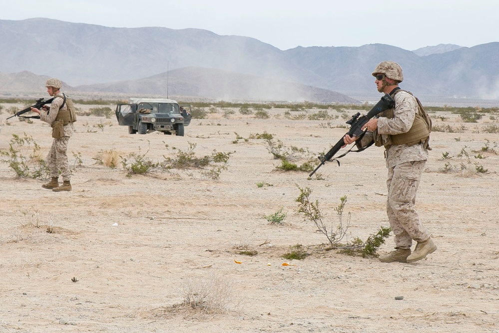 Combat Logistics Battalion 2 conducts first responder’s training during ITX 1-16